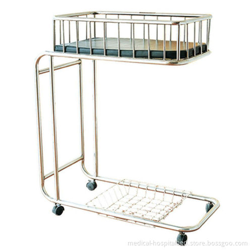 Stainless Medical Pediatric Hospital Beds Baby Cot For General Ward